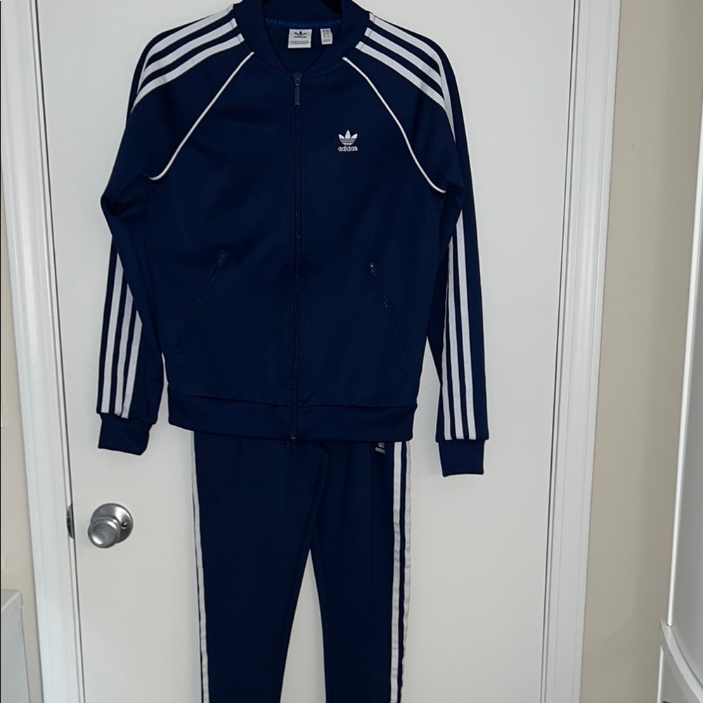 Adidas Navy Blue Tracksuit